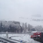 Snowy Easter Morning in Bern