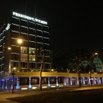 Night View of Geneva Hotel - President Wilson