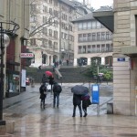 View of Street Plaza in Geneva