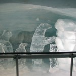 Bear Ice Sculptures inside Jungfrau Station 