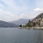 View of Lake Como - near plaza where we parked