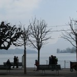 View of Lake Lucerne from the streets