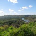 View of one stretch of the Sigatoka River Valley