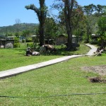 A Cow Sled with Payload at a Sigatoka Village.