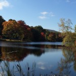 View of portion around Winnisquam Lake by Tilton