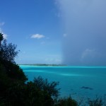 View of an Approaching Storm at Private Island